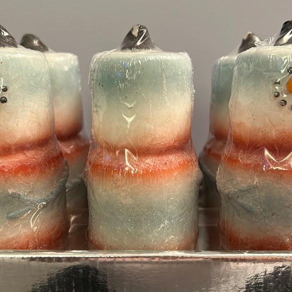 Snowman Shaped Candles NEW - Picture 9 of 13